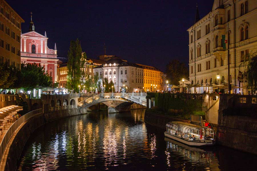 Tek başına seyahat rotaları - Ljubljana 